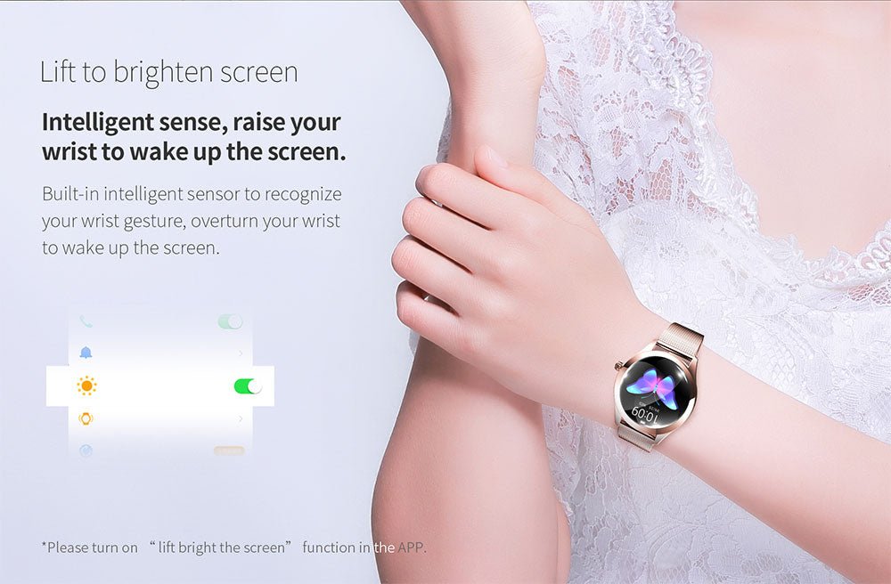 IP68 Waterproof Smart Watch for Women image 14