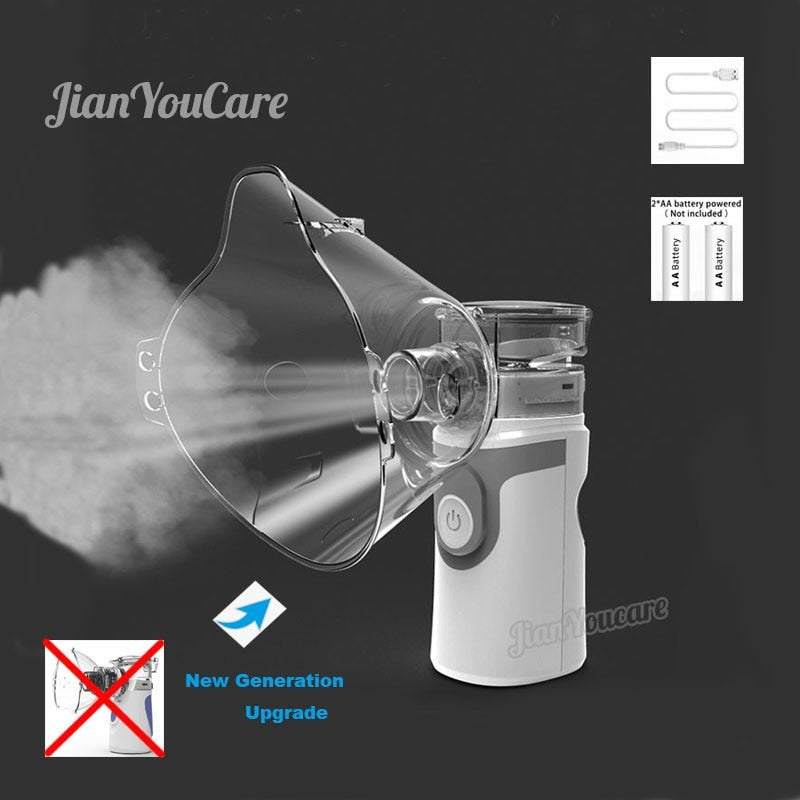 Mini Handheld Portable Autoclean Inhale Nebulizer Atomizer Mesh image 1