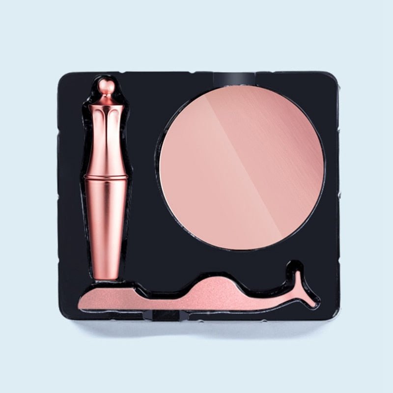 Waterproof Magnetic False Eyelashes, Eyeliner & Tweezer Set image 11