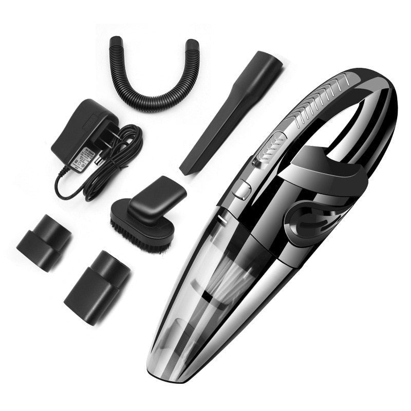 4800pa Strong Power Car Vacuum Cleaner with Handbag | Handheld Cordless Portable Powerful Cyclone Suction Rechargeable Vacuum Cleaner image 12