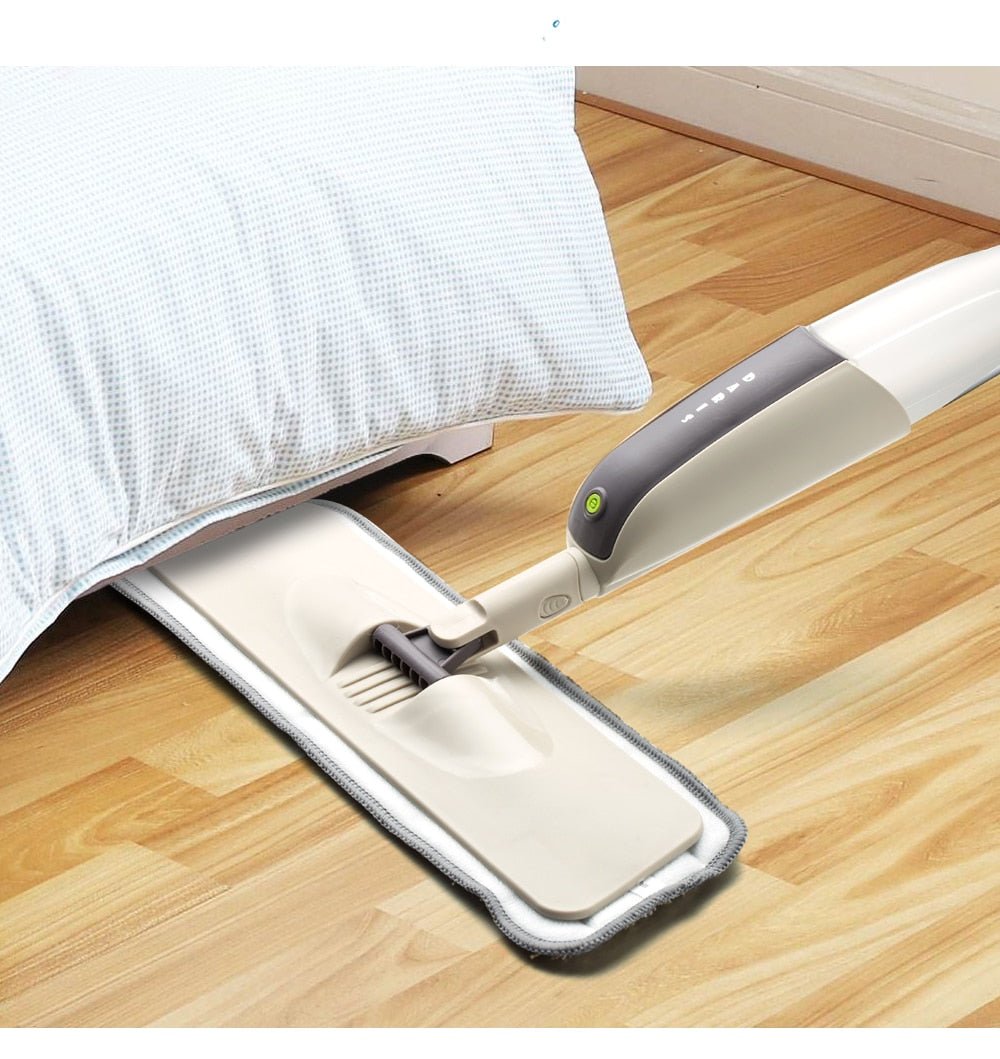 Spray Floor Mop with Reusable Microfiber Pads image 8