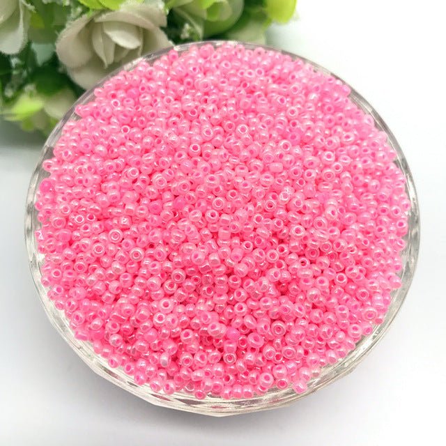 1000pc Czech Glass Seed Beads Accessories for Bracelet and Necklace Jewelry Making - 42 image