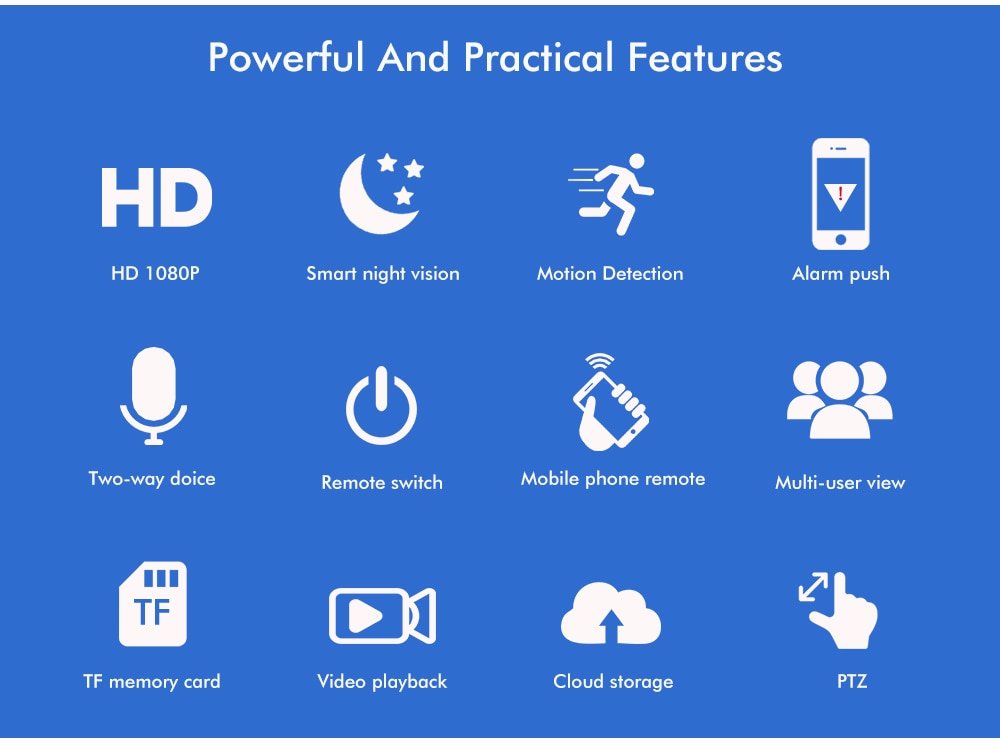 Wireless Wifi Outdoor Security Camera image 4