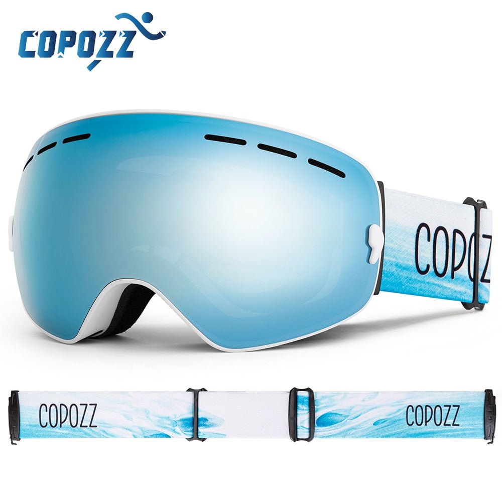 COPOZZ Anti Fog Snowboard Ski Goggles Mask image 3