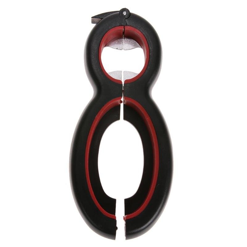 Multifunction Can and Beer Bottle Opener | All in One Jar Gripper Wine Opener Claw image 16