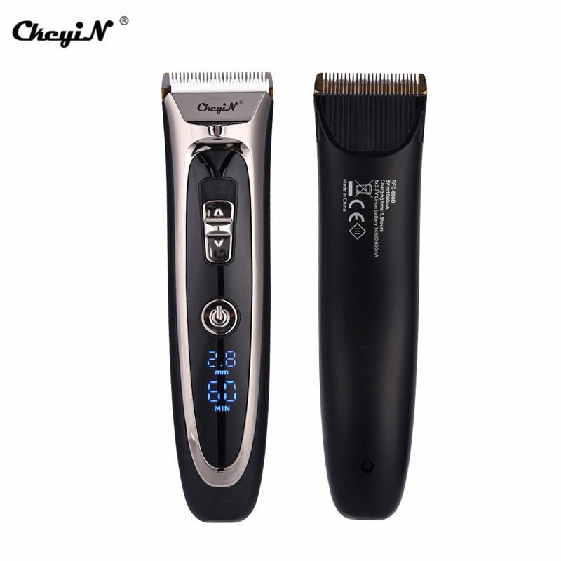 Professional Digital Rechargeable Cordless Hair Clipper and Trimmer image 12