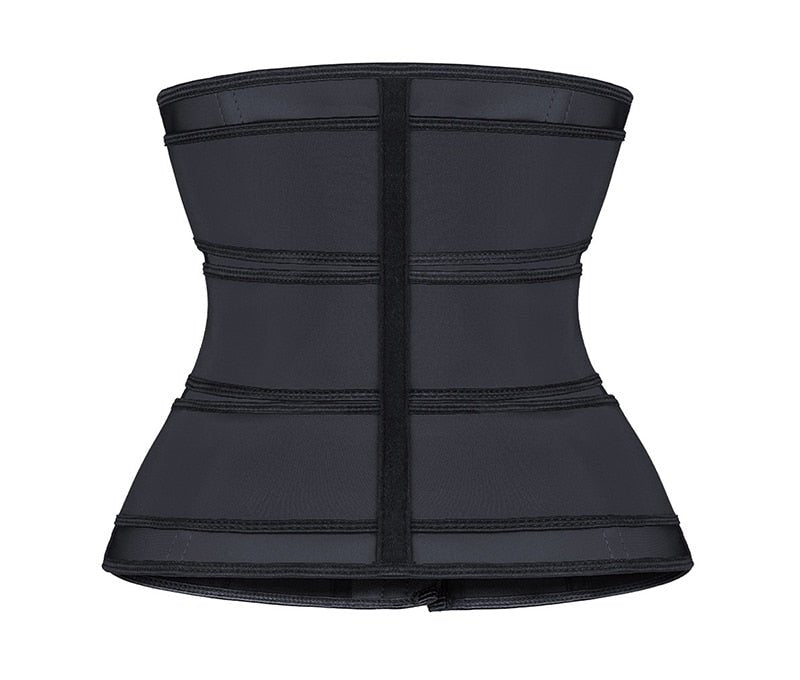 Neoprene Sauna Waist Trainer Corset Sweat Belts Body Shaper Slimming Corset Weight Loss Compression Trimmer Belt for Women image 15