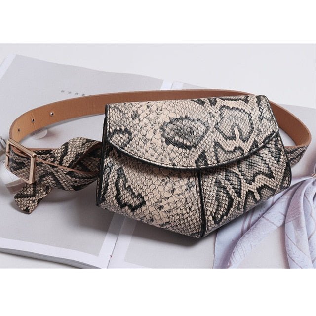 New Fanny Pack Waist Belt Bag - Gold image