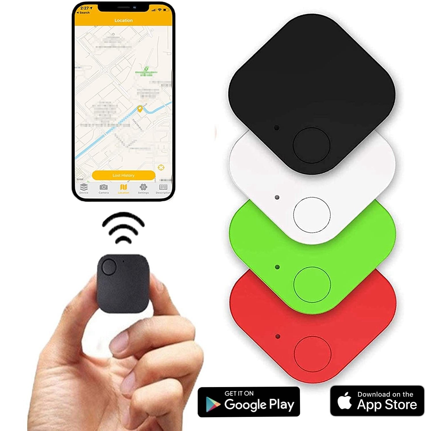 Mini Tracking Device Tracking Air Tag Key Child Finder Pet Tracker Location Smart Bluetooth Tracker Car Pet Vehicle lost tracker image 6