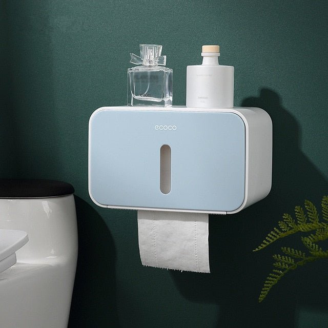 Waterproof Wall Mountable Toilet Tissue Paper Holder image 19