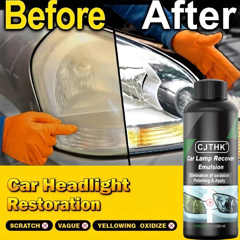 Car Headlight Restoration Kit | Scratch Remover & Oxidation Repair Polish for Clear Headlights image 11