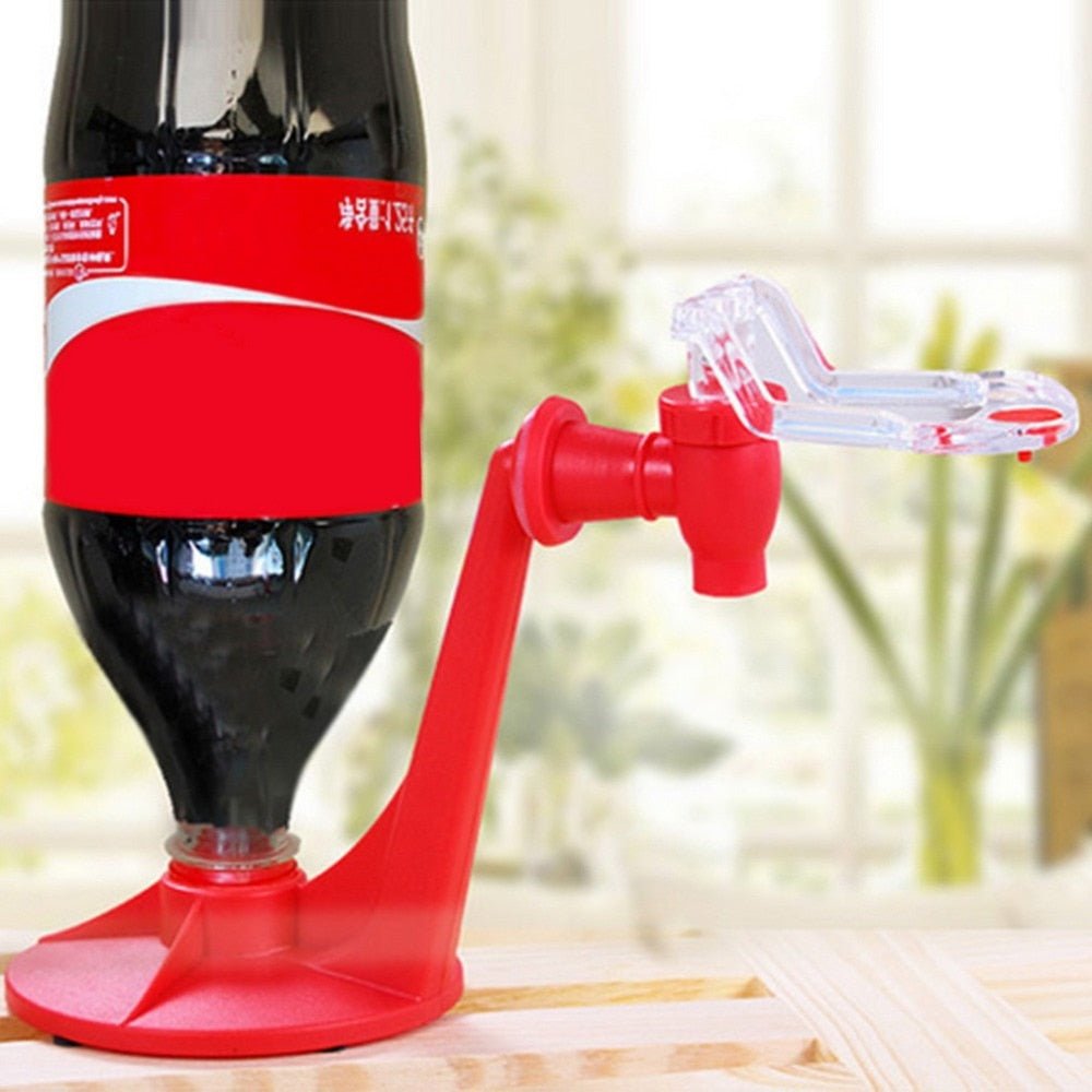 Novelty Soda Dispenser Bottle | Coke Upside Down Drinking Water Dispense Machine image 2