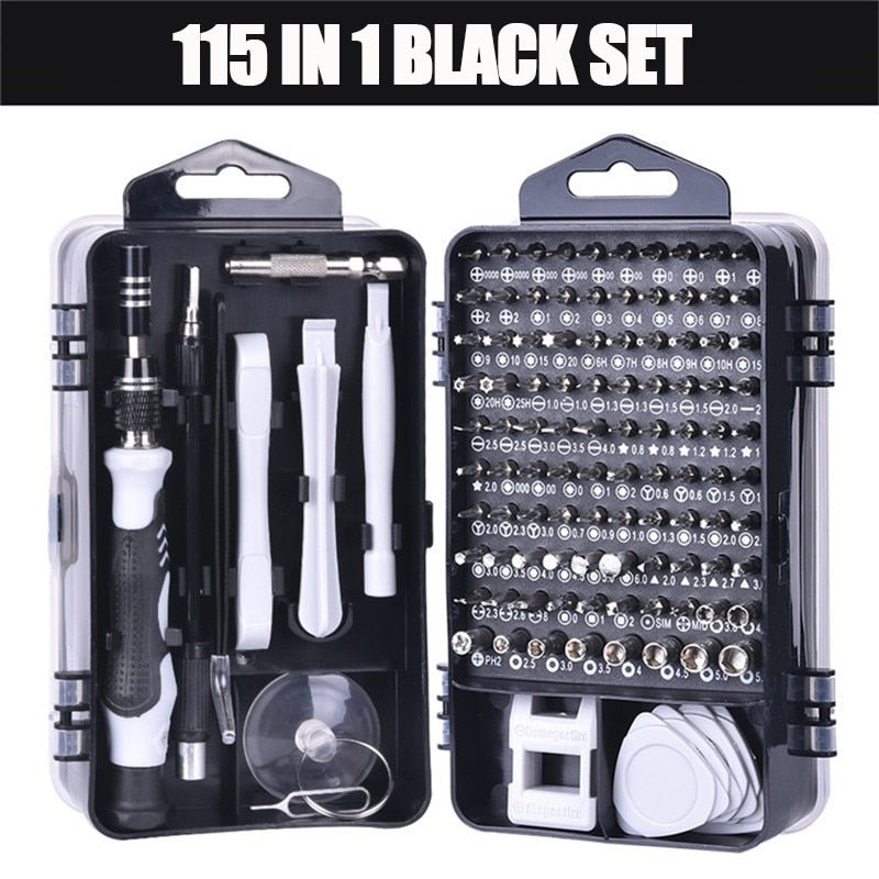 KALAIDUN 112 in 1 Magnetic Screwdriver Bit Torx Multi Mobile Phone Repair Tools Kit image 9
