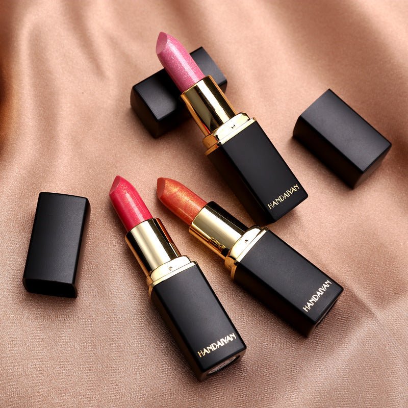 Classy and Professional Waterproof Shimmer Long Lasting Pigment Lipstick Makeup image 4