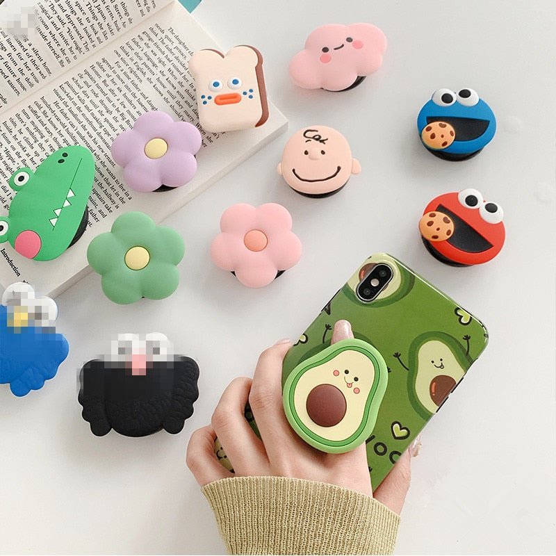 Cute Cartoon Mobile Phone Grip Bracket image 1
