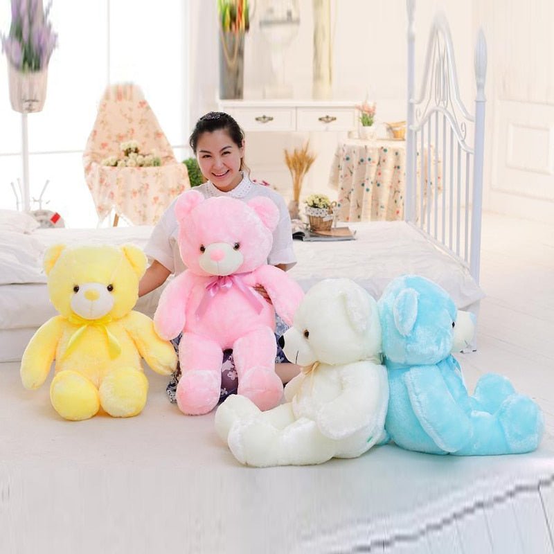 Luminous 30/50/80cm Creative Light Up LED Teddy Bear image 11