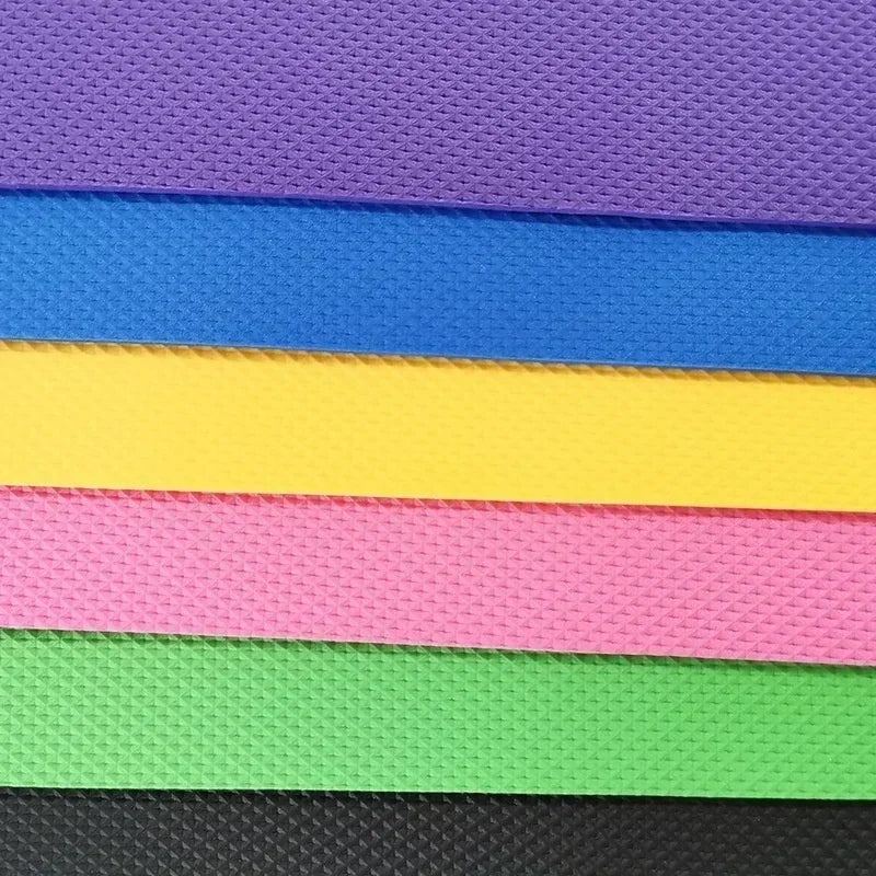 Durable Non-Slip Yoga Mat 4MM Thick, 173cm x 61cm ‚Äì Ideal for Fitness, Pilates, and Workout with Bandage image 5