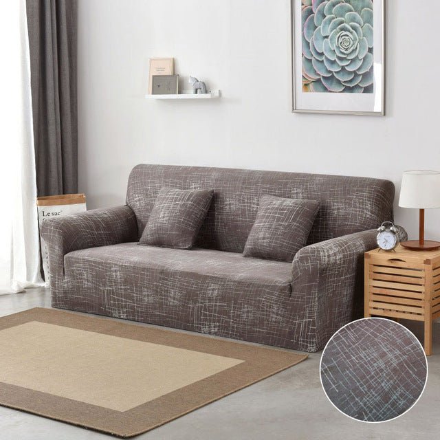 Elastic Stretch Sectional Sofa Slipcovers image 24