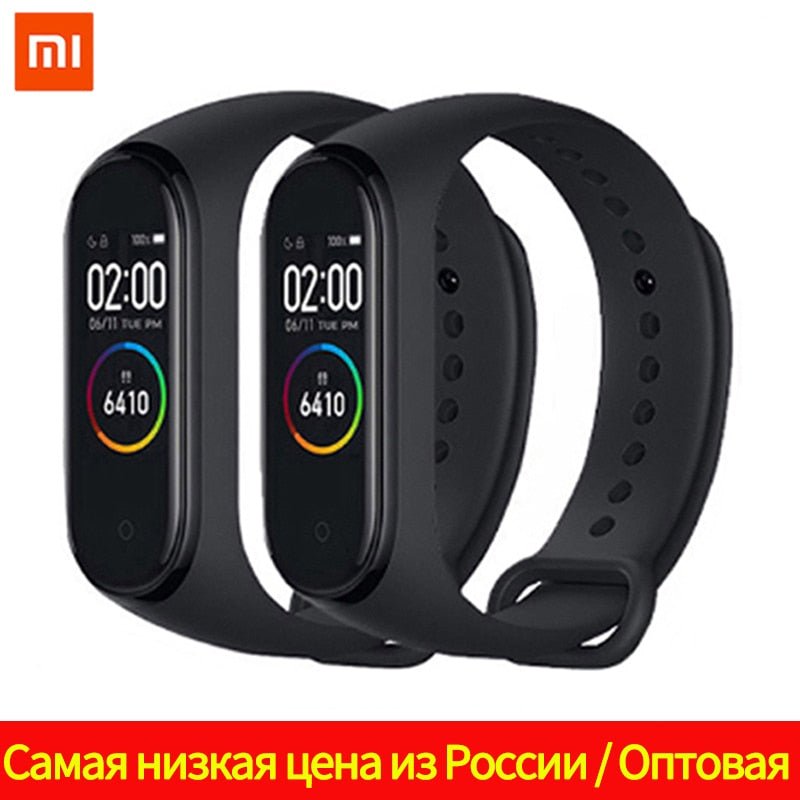Original Xiaomi Wristband Fitness Bracelet Screen Music Control Smartband image 1