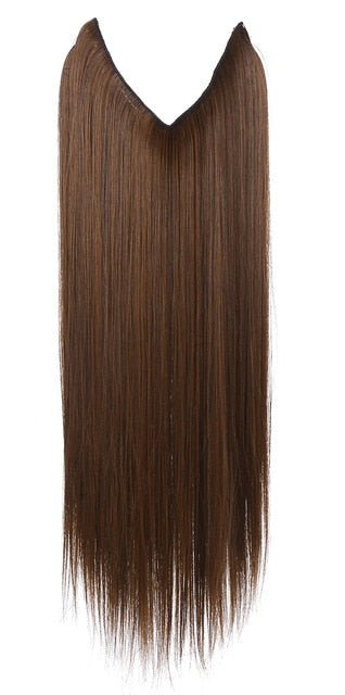SARLA Halo Invisible Wire Synthetic Hair Extension-No Clip image