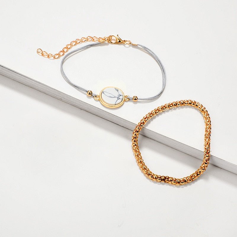 Turtle Heart Pearl Wave LOVE Crystal Marble Charm Bracelets for Women image 29
