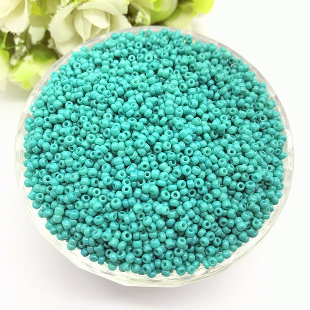 1000pc Czech Glass Seed Beads Accessories for Bracelet and Necklace Jewelry Making - 40 image