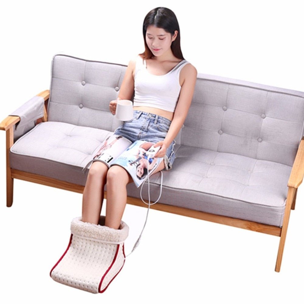 Electric Foot Heating Pad | Washable Thermal Foot Warmer image 4