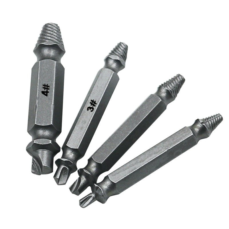 4pcs Damaged Screw Extractor Drill Bits Remover Set image 5