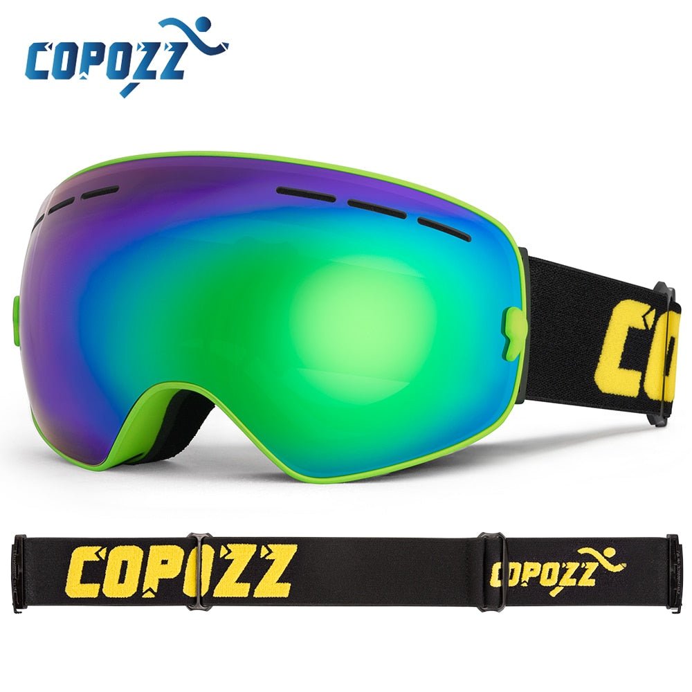COPOZZ Anti Fog Snowboard Ski Goggles Mask image 4