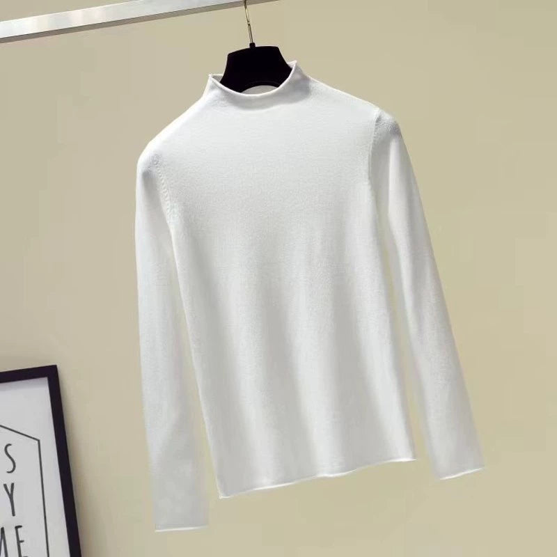 Cozy 3D Knit Long Sleeve Sweater – Winter Christmas Style for Students image 0