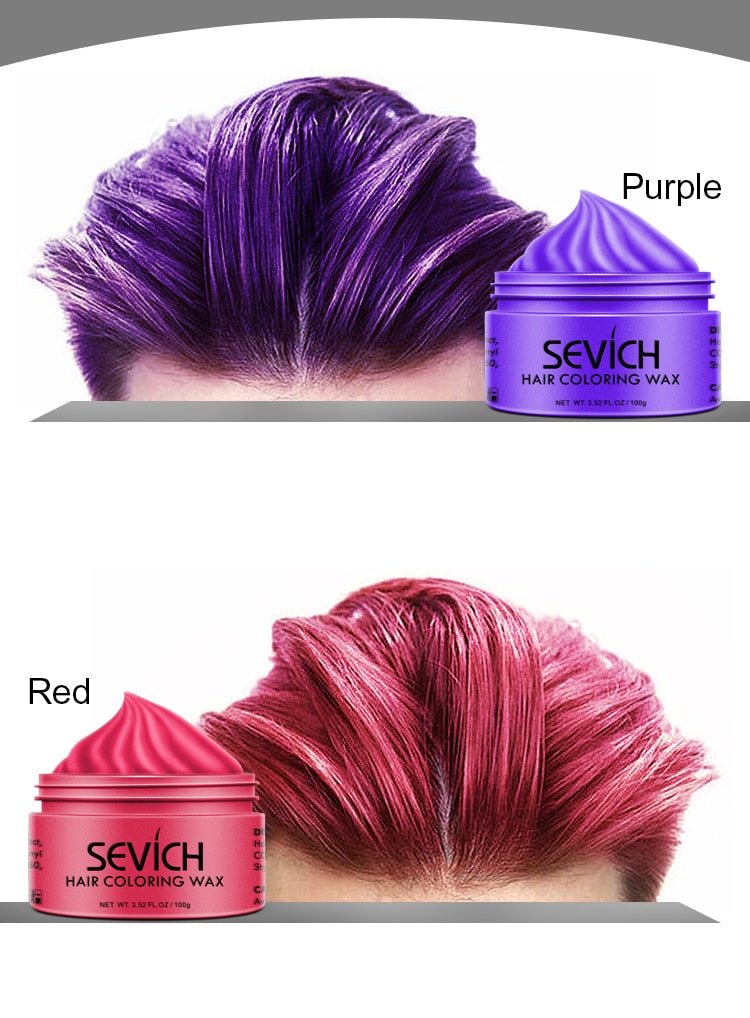 Temporary Hair Color Wax Dye Cream image 17