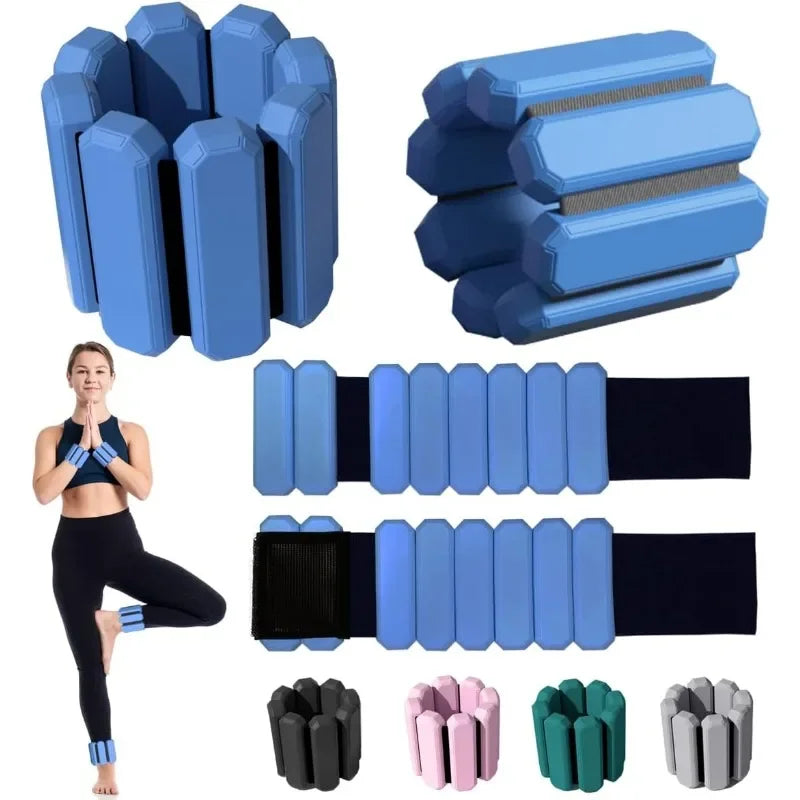Weighted Bracelets for Yoga & Fitness – Adjustable Wrist & Ankle Weights for Enhanced Workouts image 0
