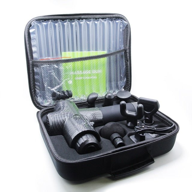 Professional Sport Relaxation Fitness Massage Gun EMS Muscle Stimulator Handheld Massager image