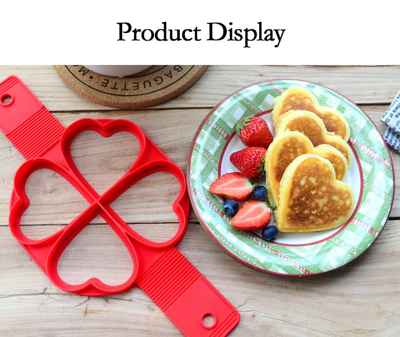 1Pcs Non Stick Silicone Fantastic Egg Pancake Maker image 10