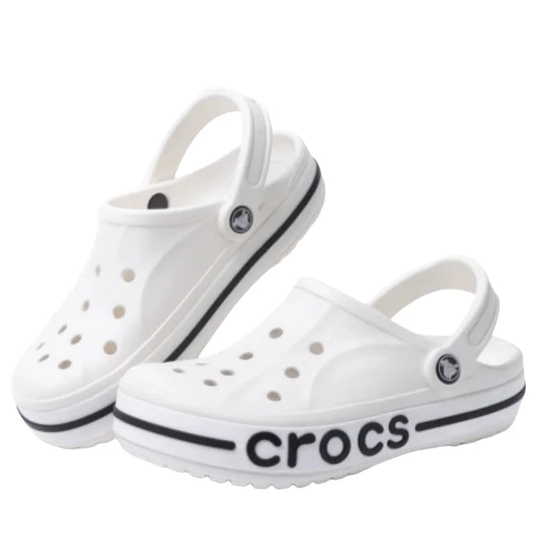 Original Crocs Casual Sandals Unisex Closed-Toe Slip-Ons Outdoor Men's Breathable Beach Shoes Casual couple sandals image 7
