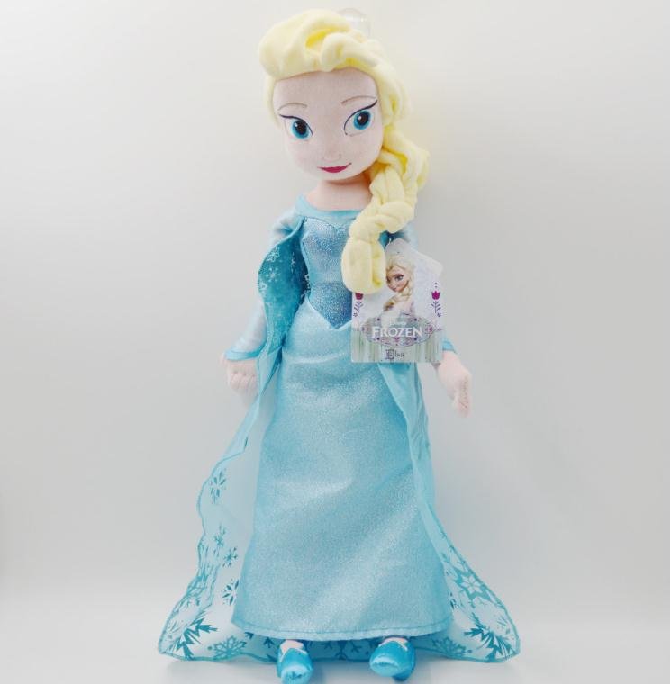40/50CM Frozen Princess Anna Elsa Dolls Plush Kids Toys Christmas Gifts image 6