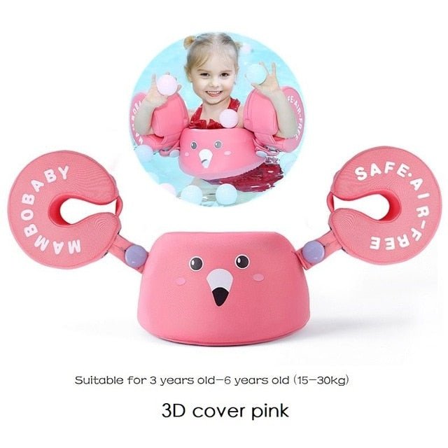 Solid Non-inflatable Baby Swimming Ring Float Swim Trainer Sunshade image 29
