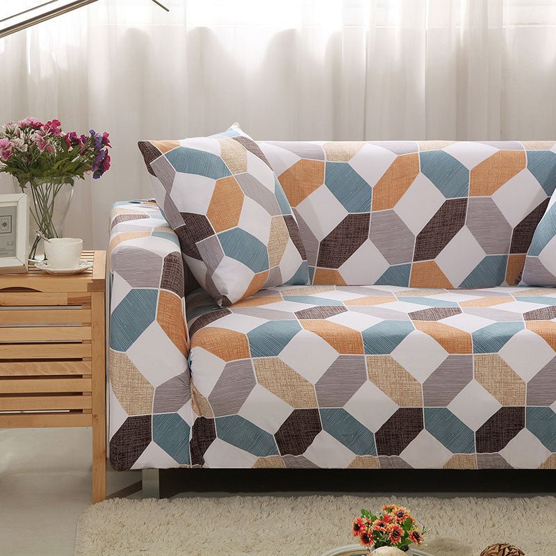 Elastic Stretch Sectional Sofa Slipcovers image 36