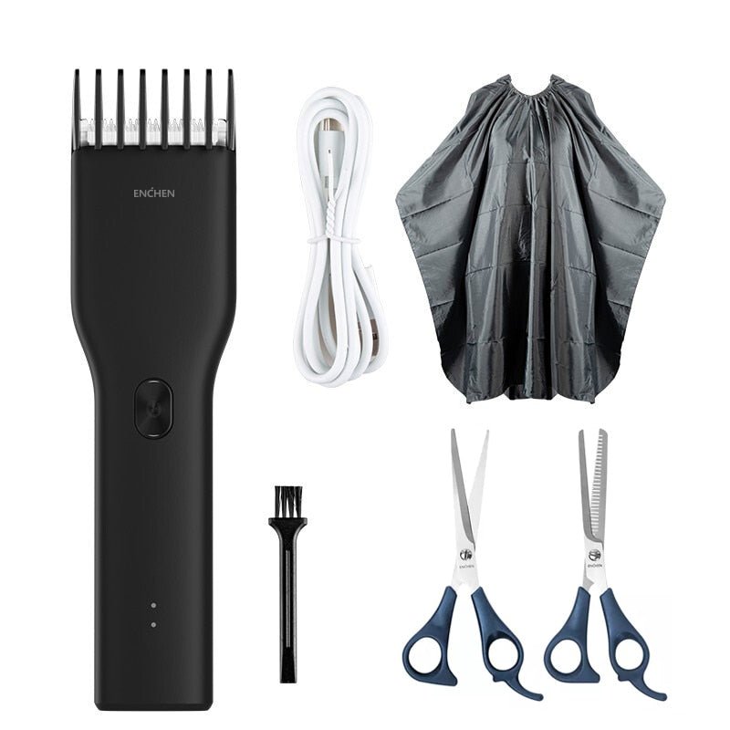 ENCHEN Mens Electric Cordless Hair Clippers and Trimmer - Black Set 3 image