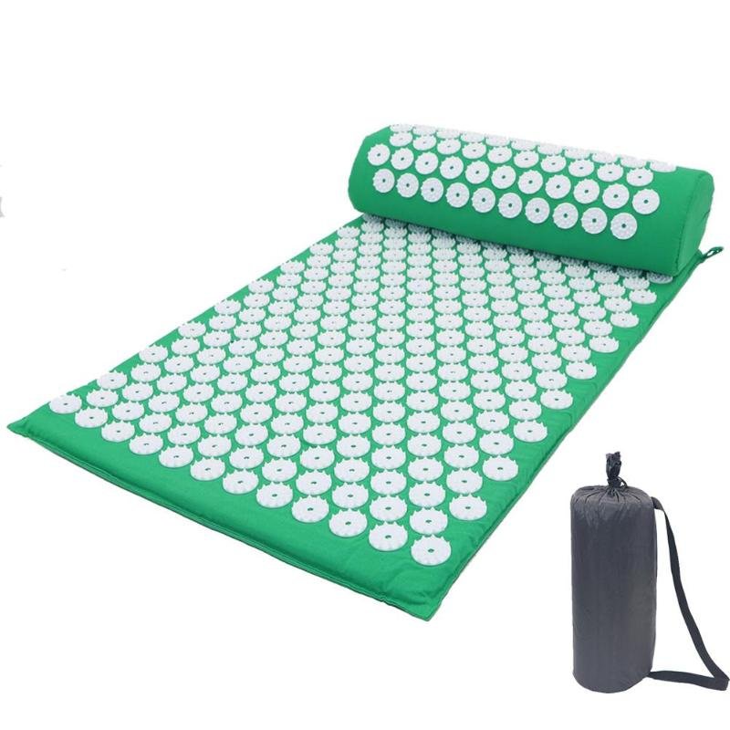 Acupressure Massage Yoga Mat with Pillow – Relaxation, Pain Relief, and Stress Reduction Set image 20
