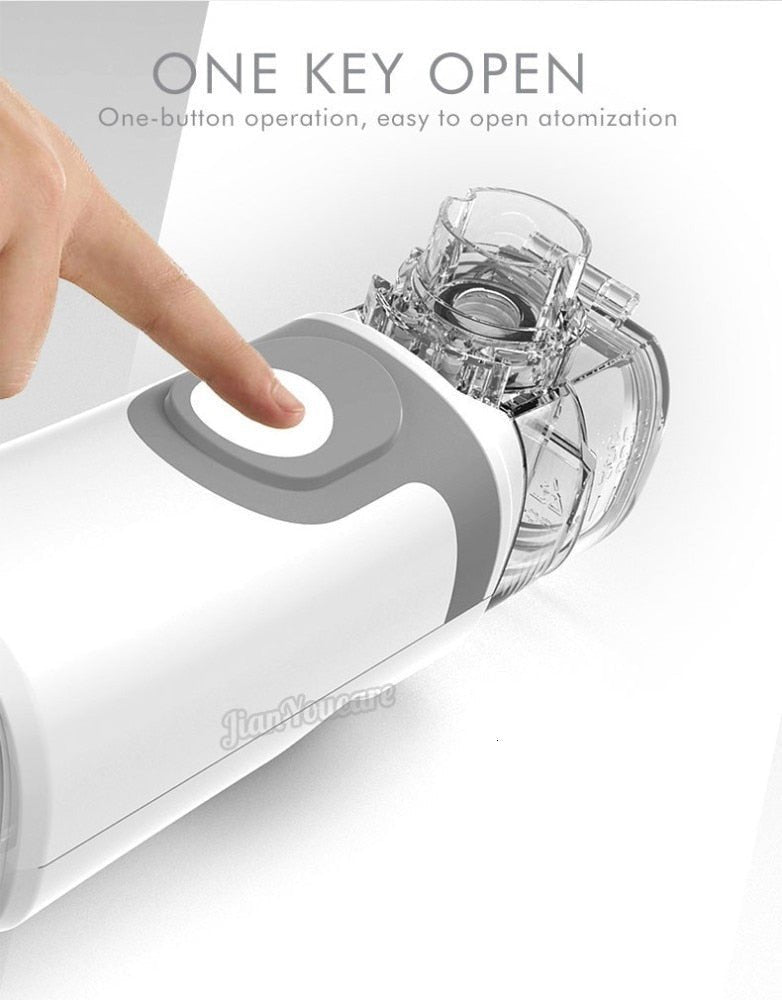 Mini Handheld Portable Autoclean Inhale Nebulizer Atomizer Mesh image 22