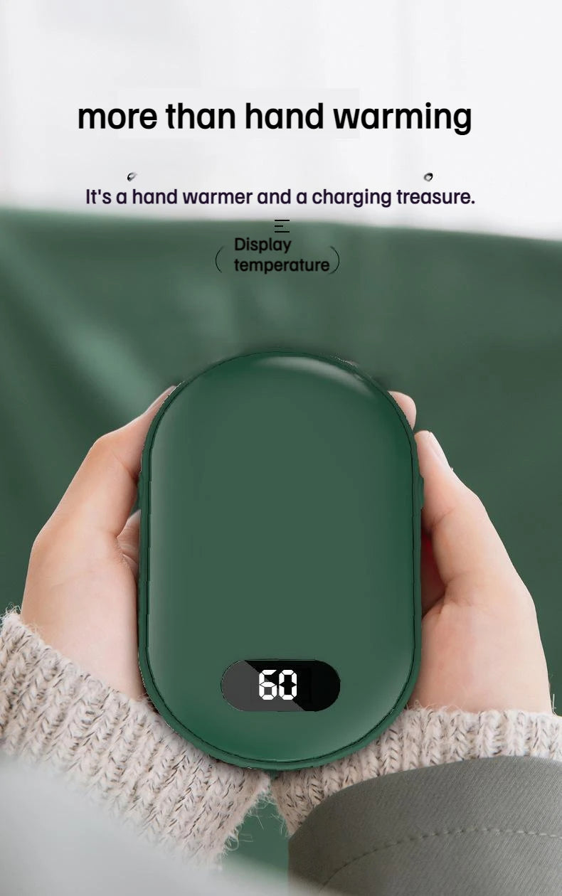 Compact Hand Warmer & Power Bank ‚Äì 2-in-1 USB Rechargeable Winter Essential image 15