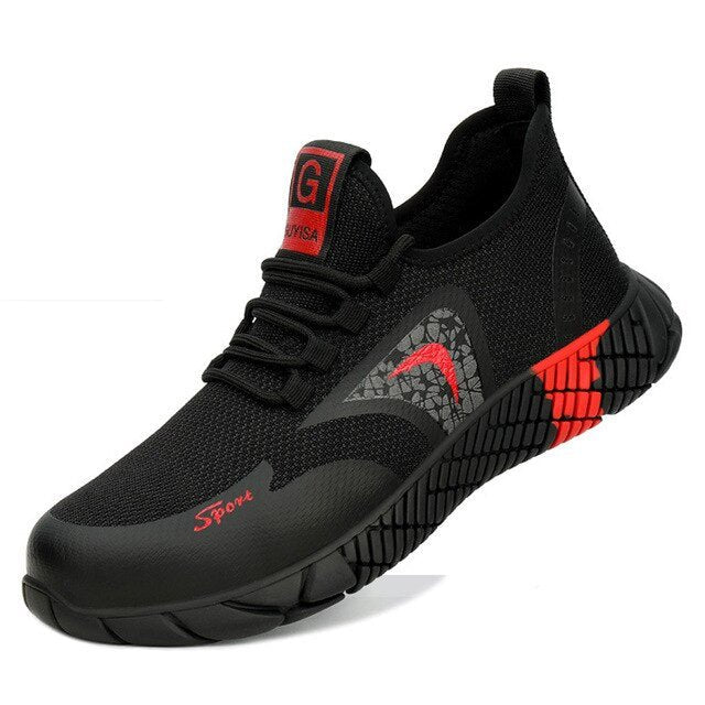 Indestructible Work Safety Breathable Outdoor Casual Anti-smashing and Piercing Sneaker Shoe Boot image