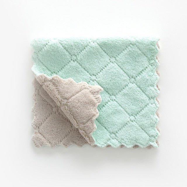 Super Absorbent Microfiber Kitchen Cleaning Towel image 1