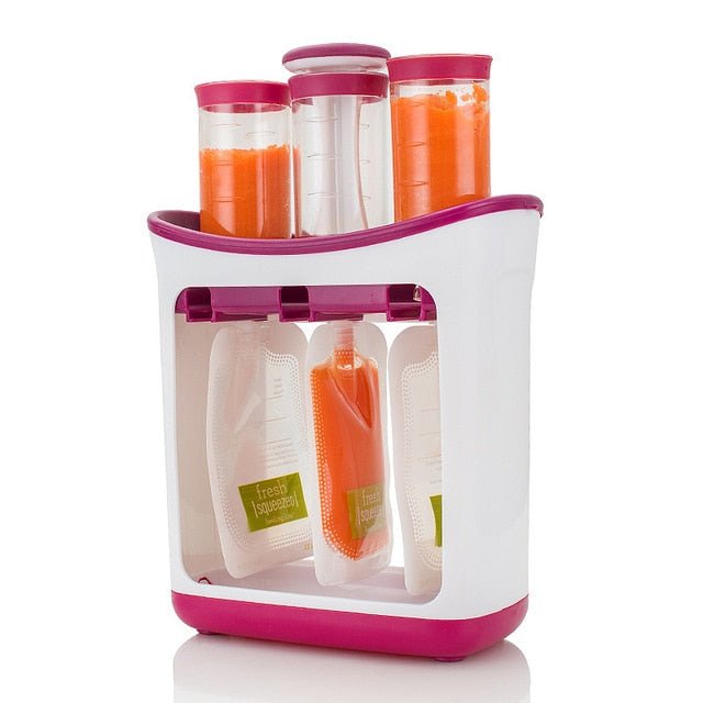 Baby Food Squeeze Station and Pouches - C image