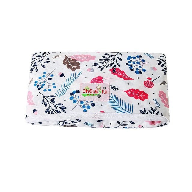 Waterproof Multifunction Portable Travel Baby Folding Diaper Bag - 3 in 1 image 37