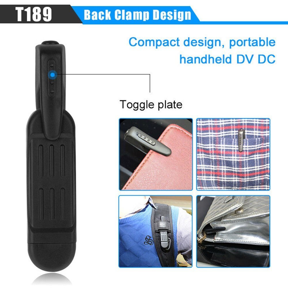 Full HD 1080P Mini Wearable Secret Camera Pen Camera with Support 32GB Card image 0