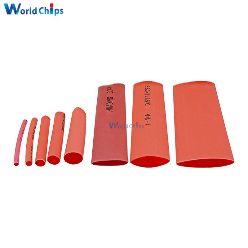 Polyolefin Heat Shrink Tubing Cable Sleeves Wrap | Heat Shrink Tubing Wire Wrap Cable Sleeve Assortment Electric Insulation Tube image 8