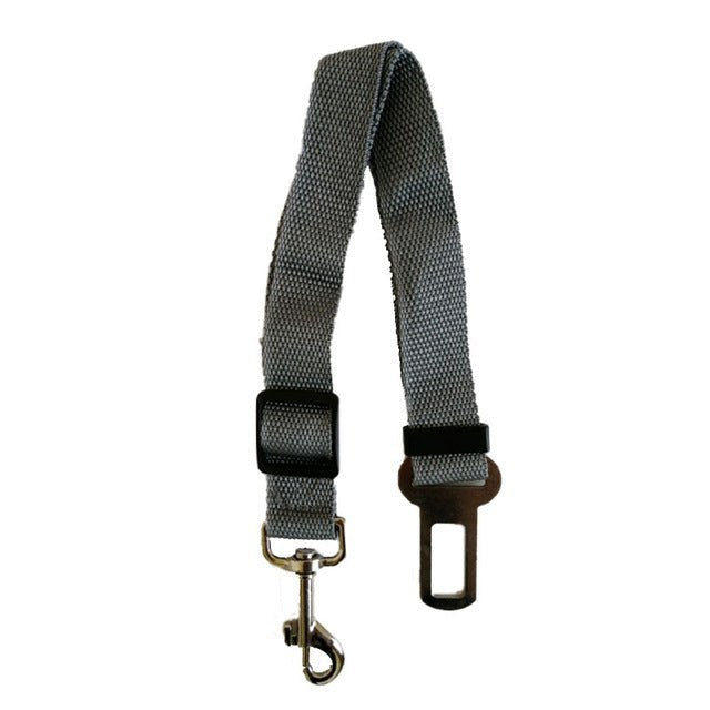 Pet Dog and Cat Car Seat Belt | Adjustable Harness Seatbelt | Lead Leash for Small Medium Dogs Travel Clip image 0