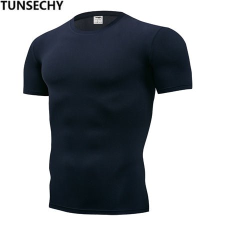 Men's Short Sleeve Compression T-shirts image 15